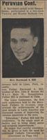 Hill, Rev. Raymond (1st Art.)